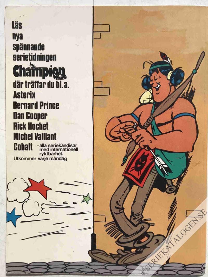 Baksida på Oumpa-Pa och piraterna (1973)
