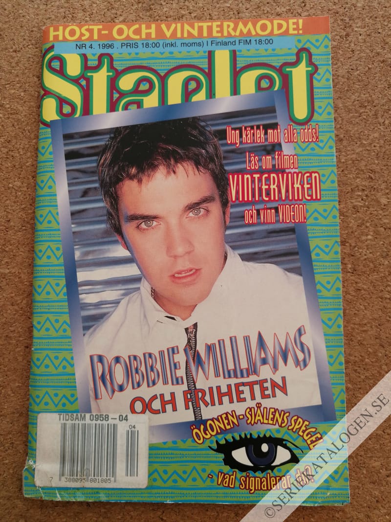 Framsida på Starlet #4 (1996)