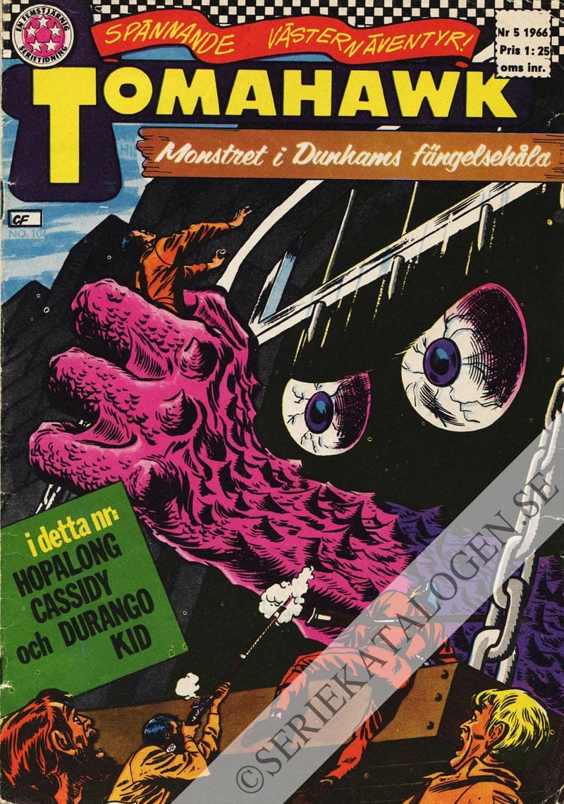 Framsida på Tomahawk #5 (1966)
