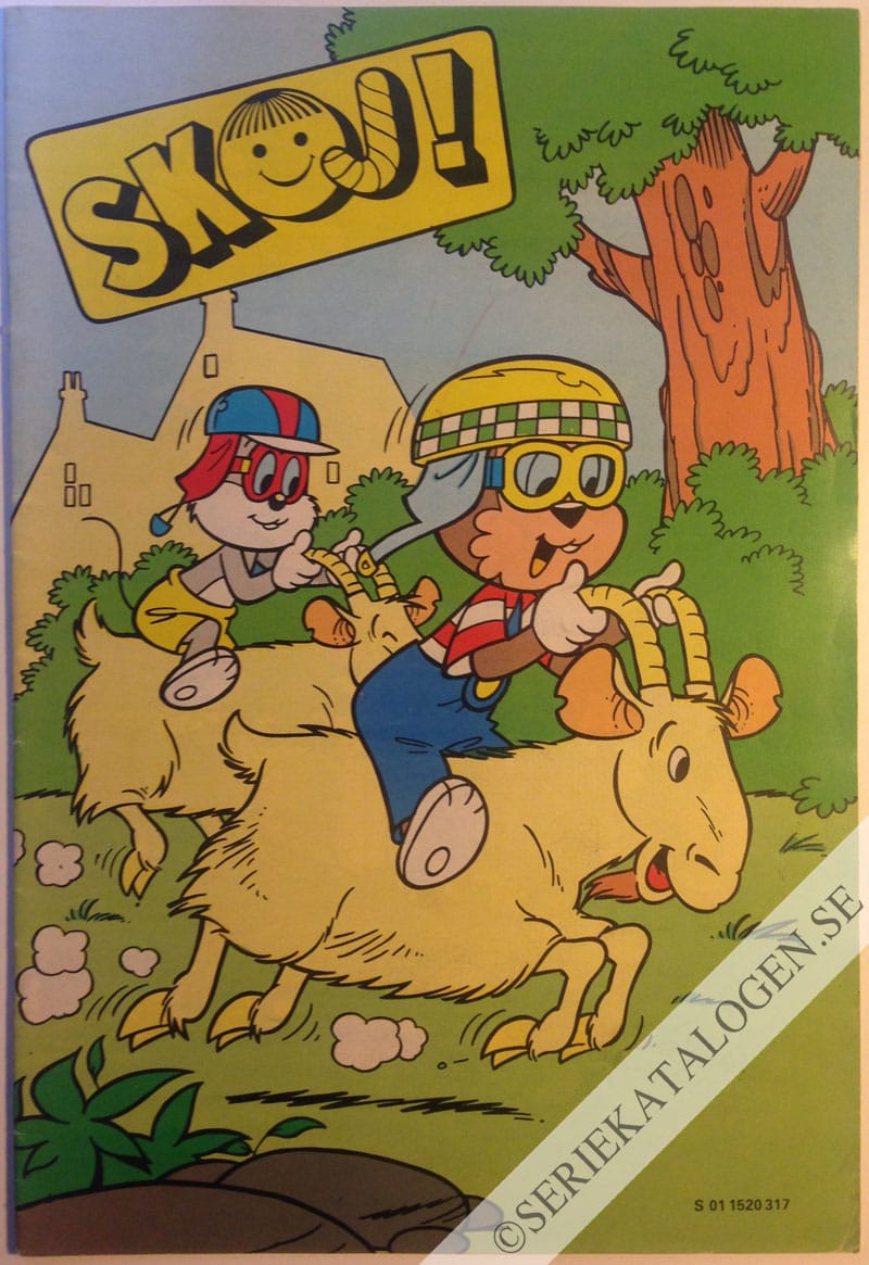 Framsida på Skoj #S 01 1520 317 (1983)