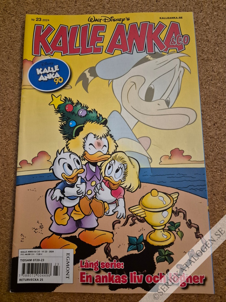 Framsida på Kalle Anka & C:o #23 (2024)