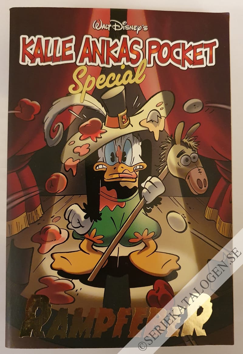 Framsida på Kalle Ankas pocket special Rampfeber (2008)