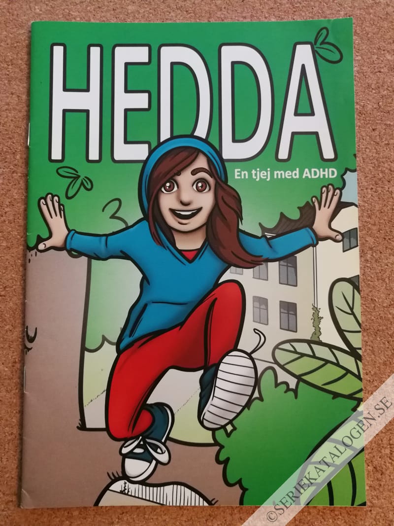 Framsida på En tjej med ADHD (20??)