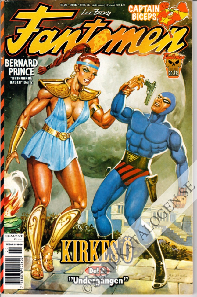 Framsida på Fantomen #20 (2006)