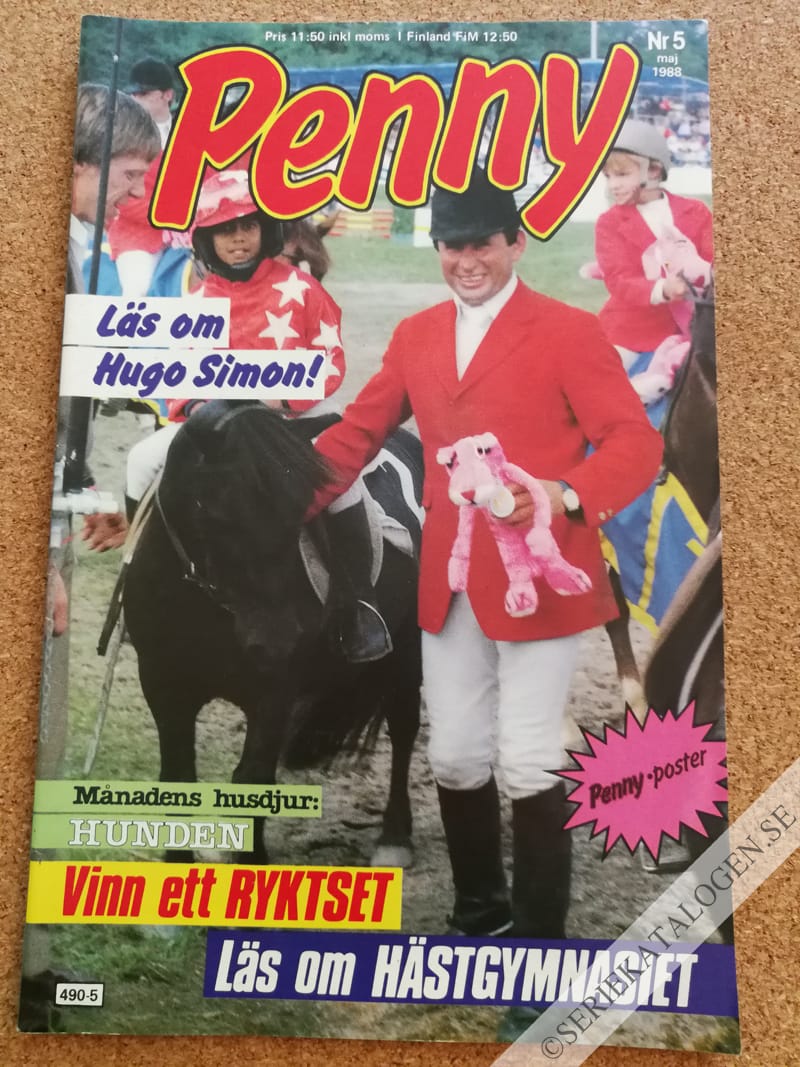 Framsida på Penny #5 (1988)