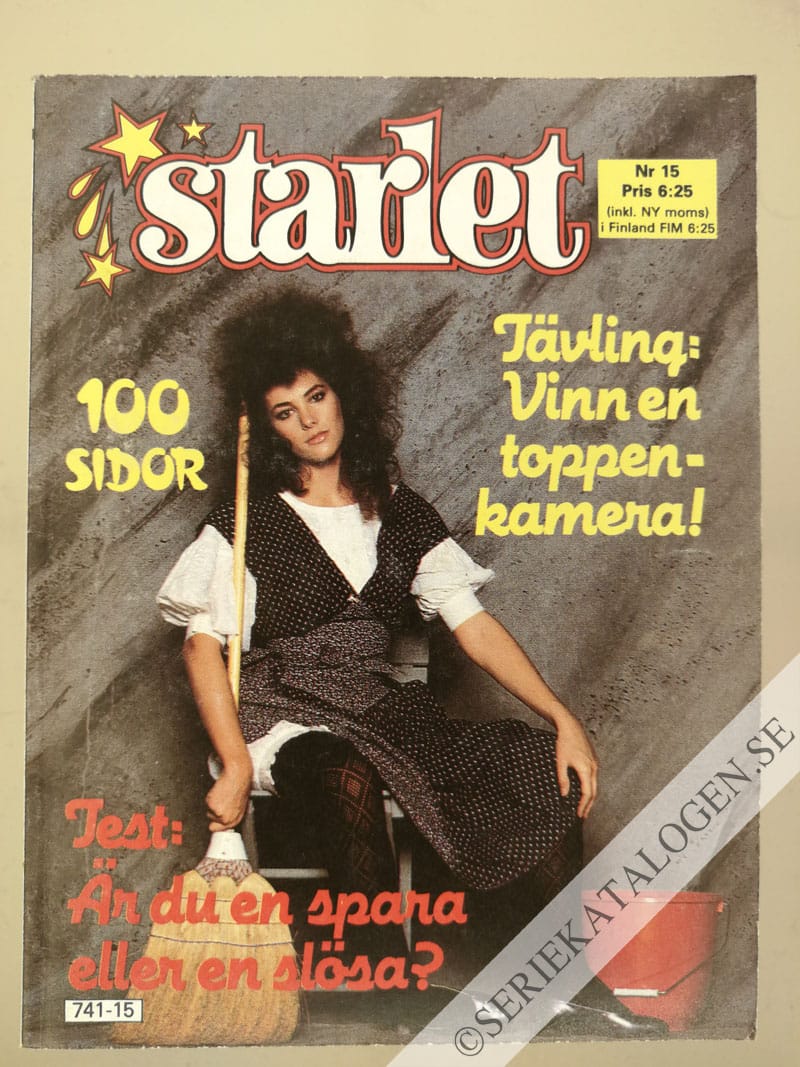 Framsida på Starlet #15 (1983)
