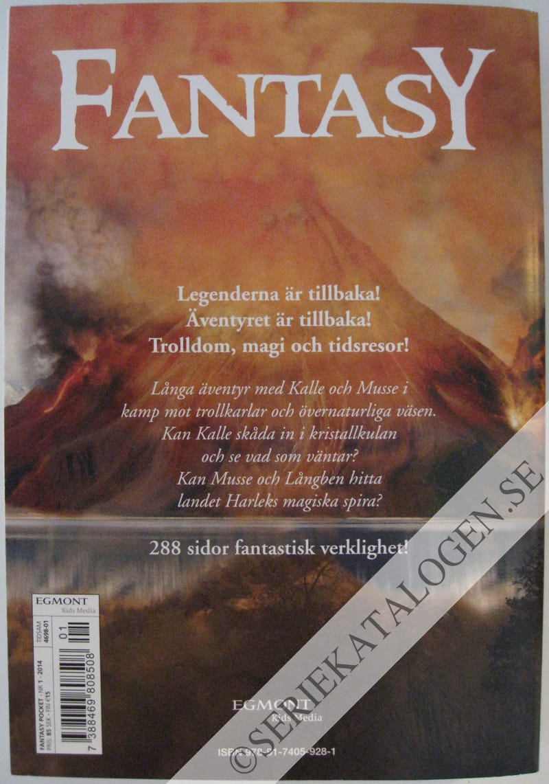 Baksida på Harlekins spira (2014)