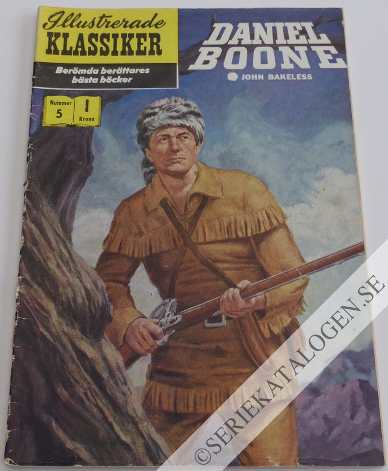 Framsida på Daniel Boone (1958)