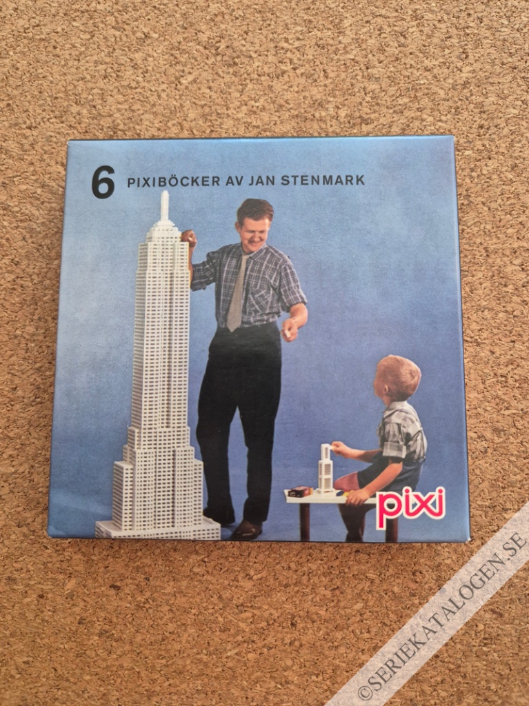 Framsida på 6 Pixiböcker av Jan Stenmark # (2018)