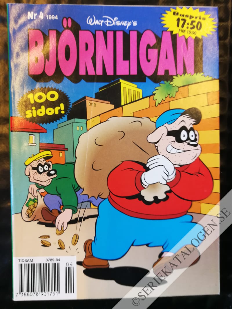 Framsida på Björnligan #4 (1994)