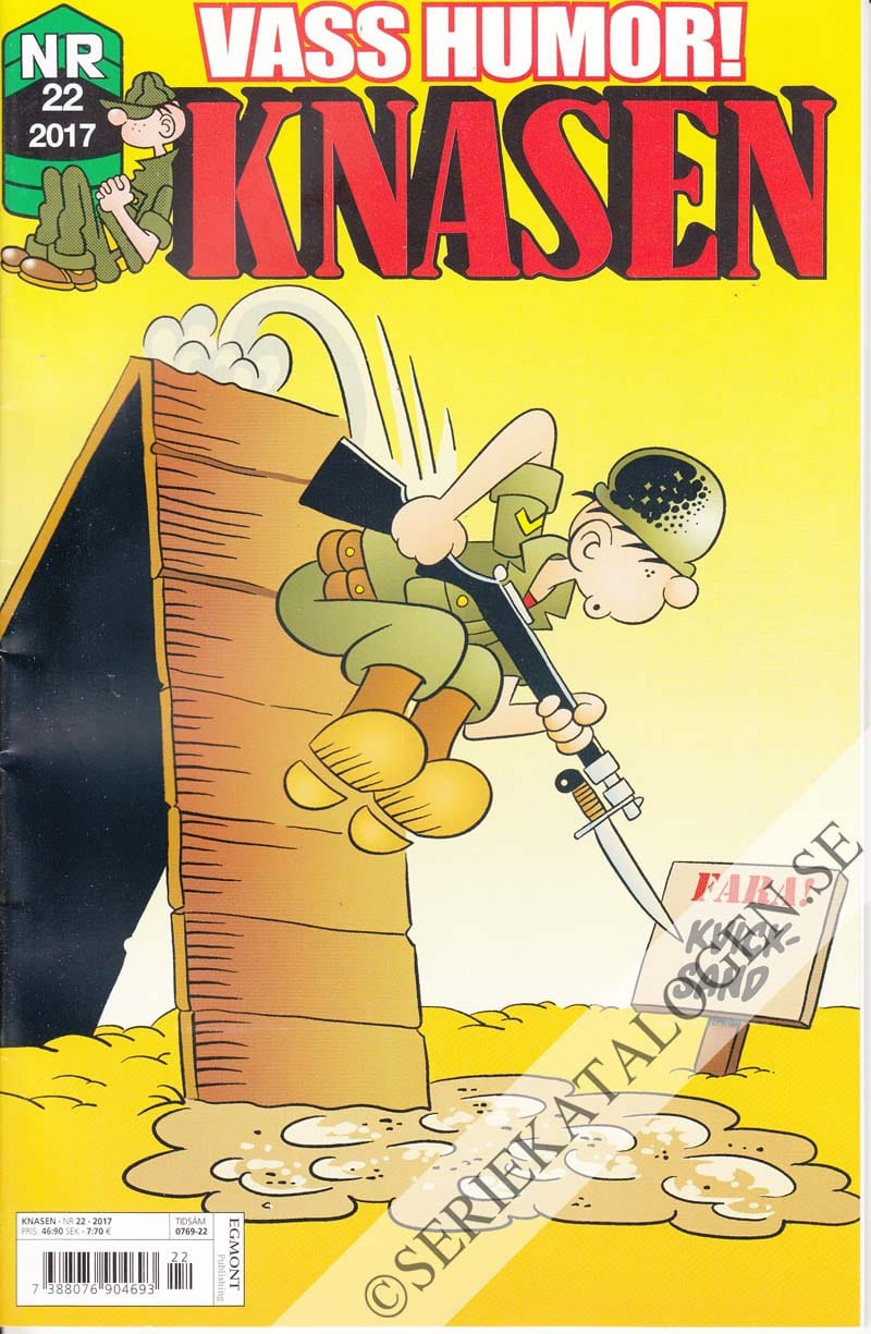 Framsida på Knasen #22 (2017)