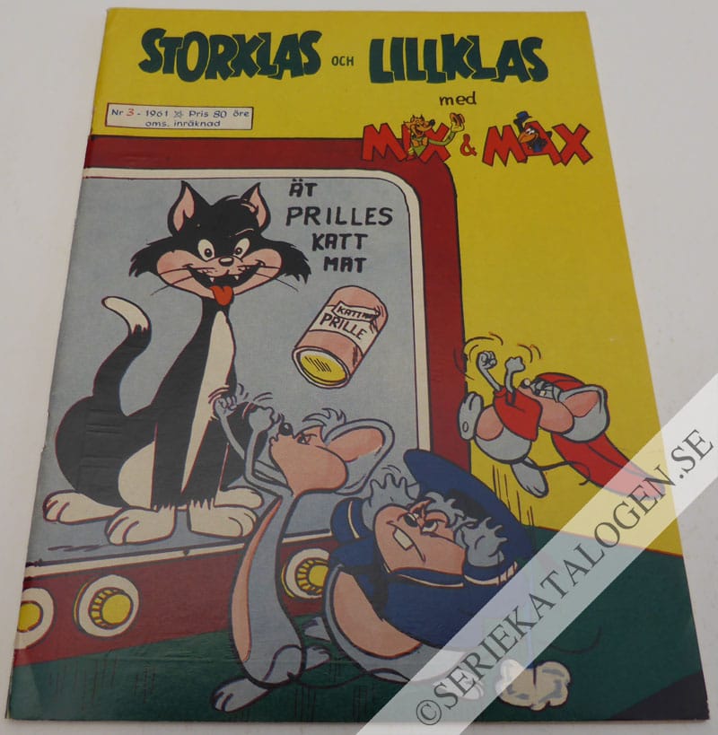 Framsida på Storklas och Lillklas #3 (1961)