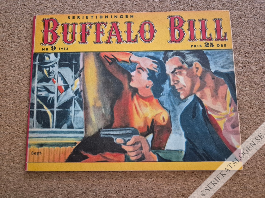 Framsida på Buffalo Bill #9 (1952)