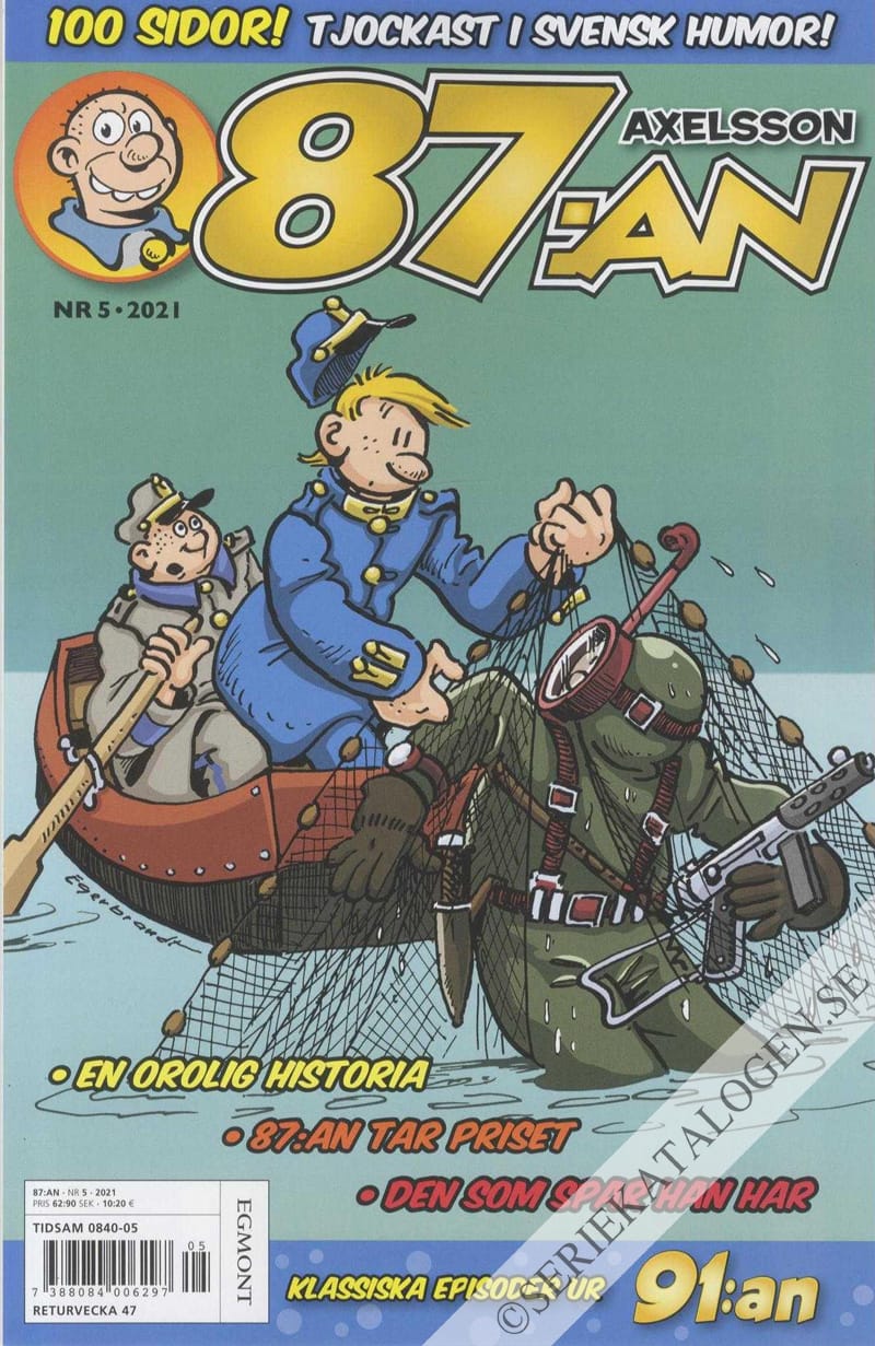 Framsida på 87:an Axelsson #5 (2021)