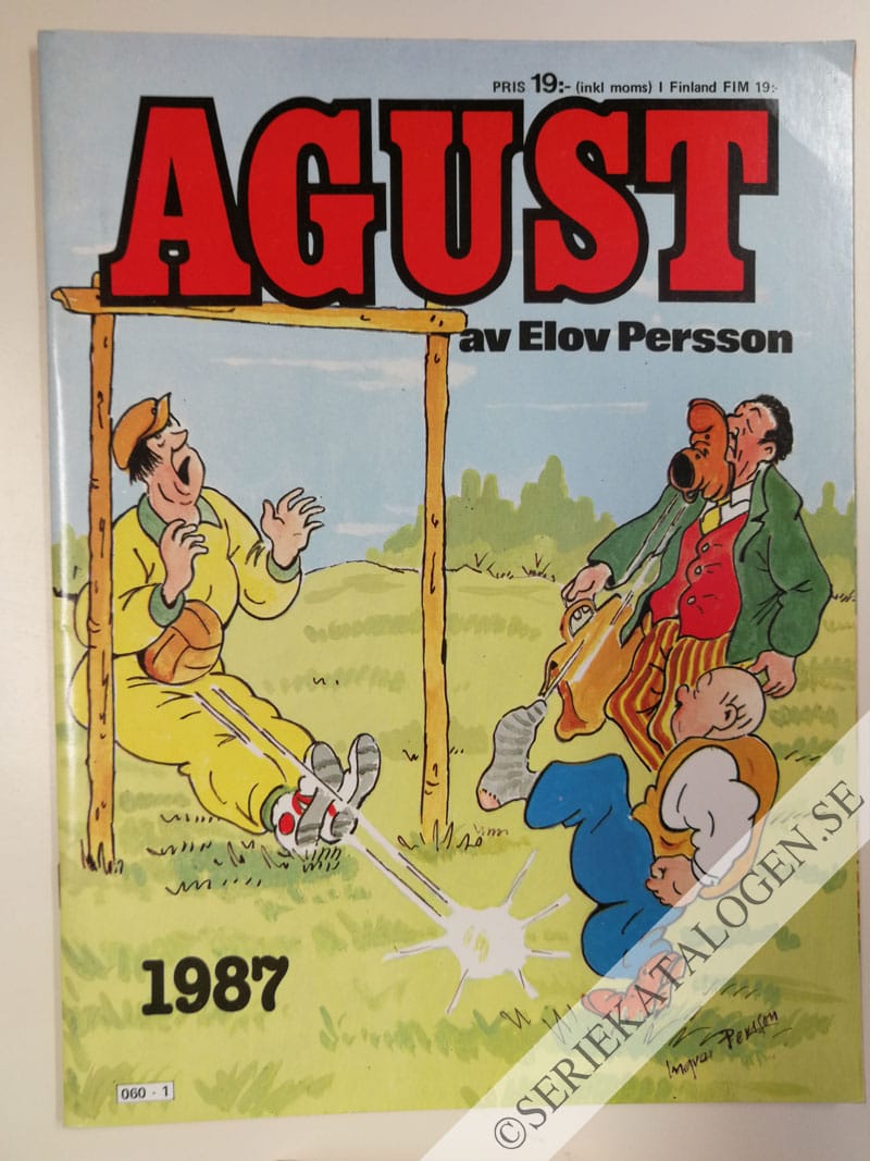 Framsida på Agust # (1986)