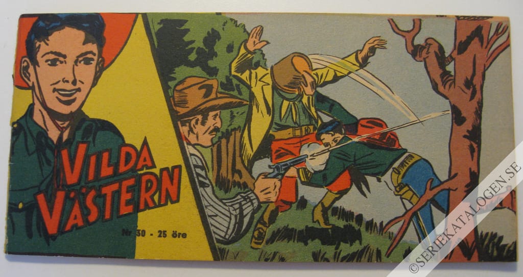 Framsida på Vilda Västern #30 (1959)