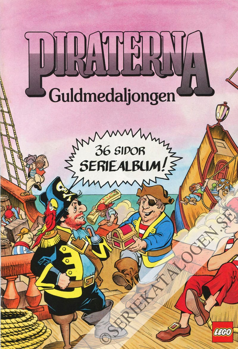 Framsida på Piraterna Guldmedaljongen (1989)