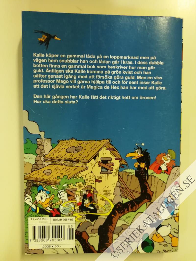 Baksida på Alkemisten (2008)