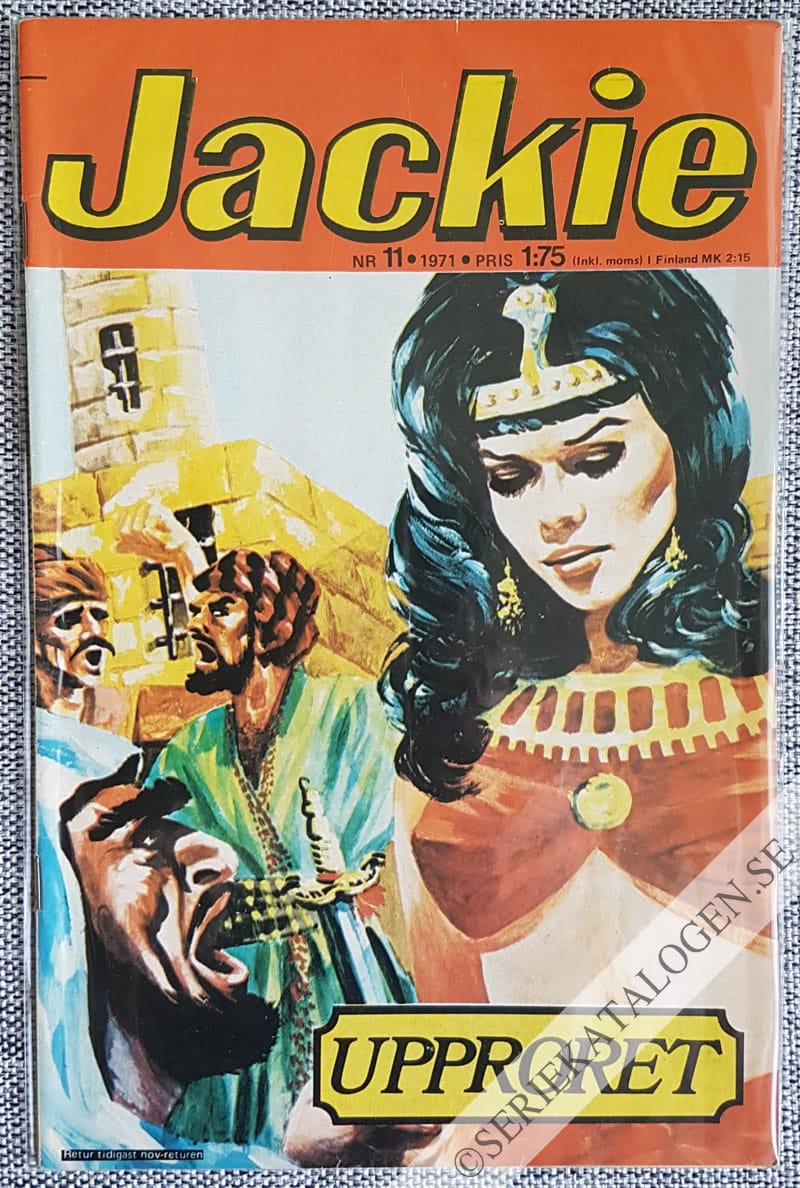 Framsida på Jackie #11 (1971)