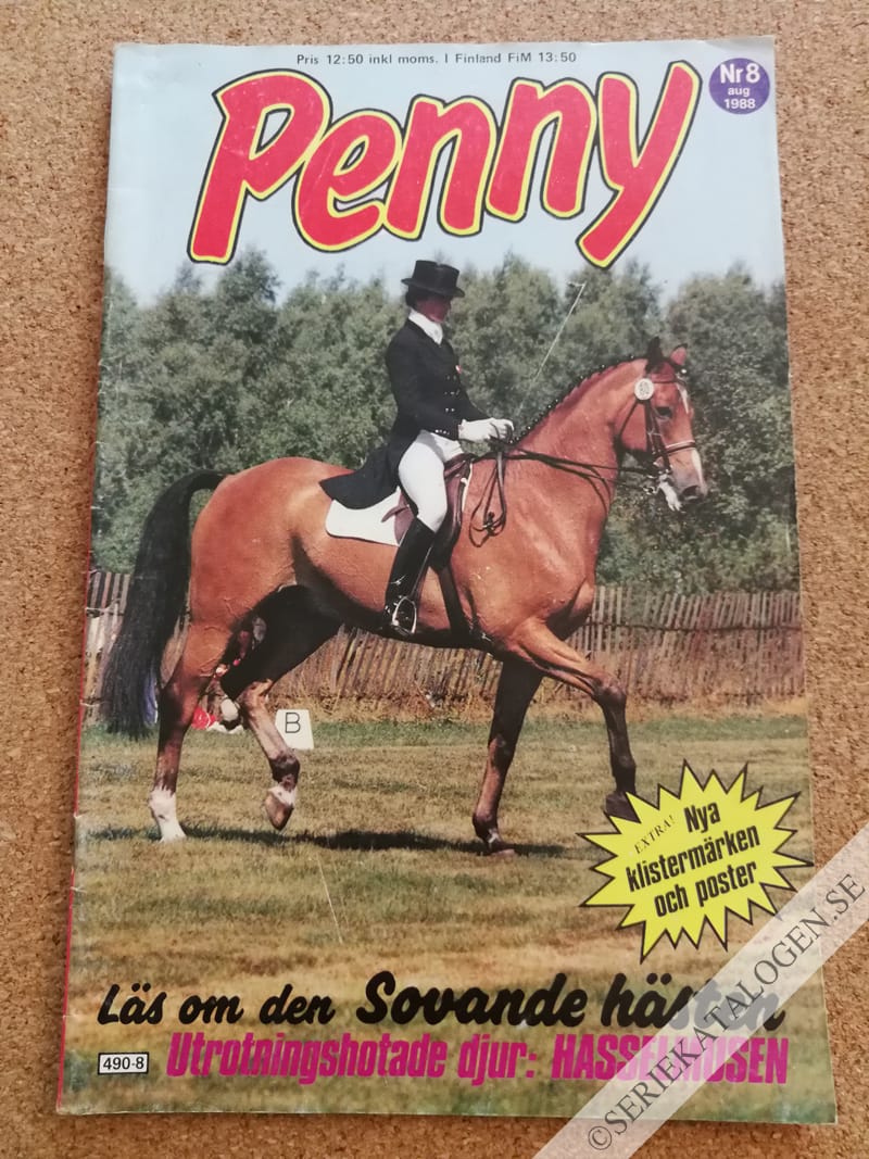 Framsida på Penny #8 (1988)