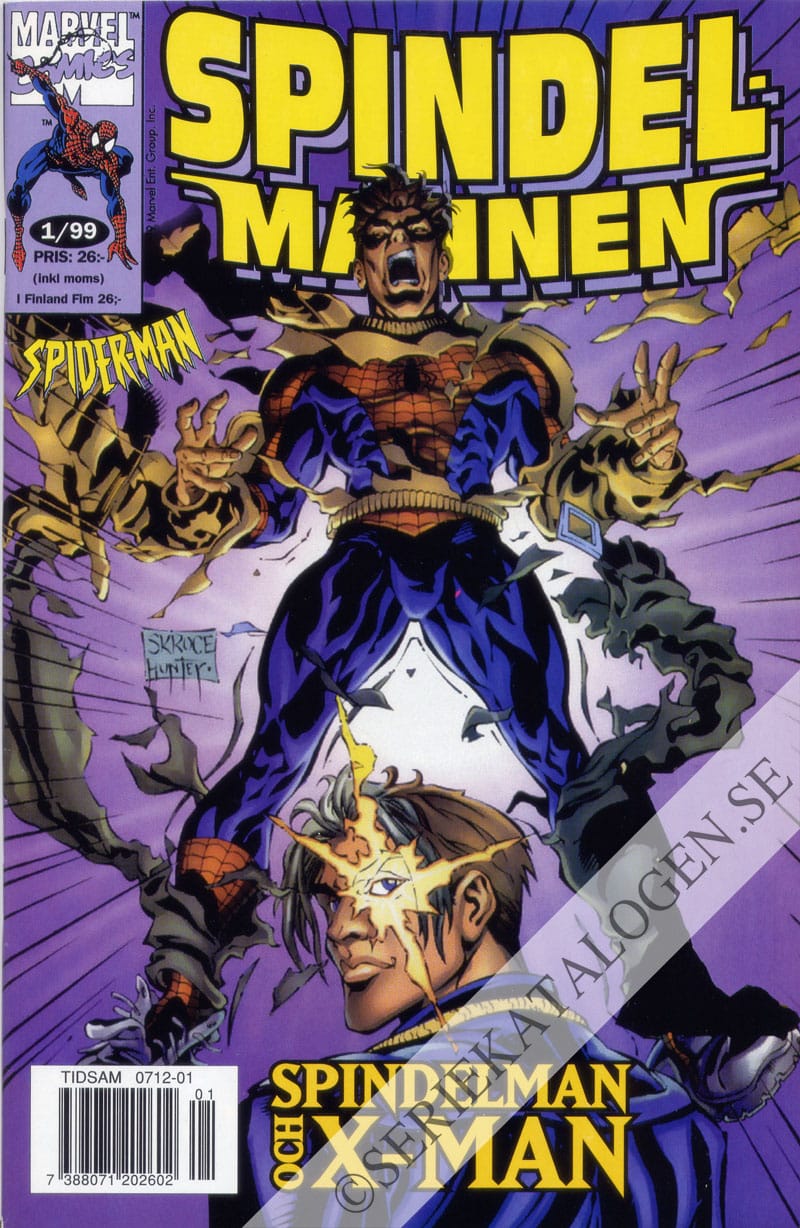 Framsida på Spindelmannen #1 (1999)