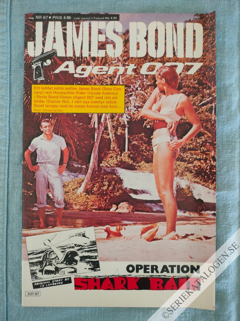 Framsida på James Bond agent 007 #67 (1980)