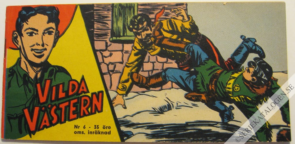 Framsida på Vilda Västern #6 (1963)