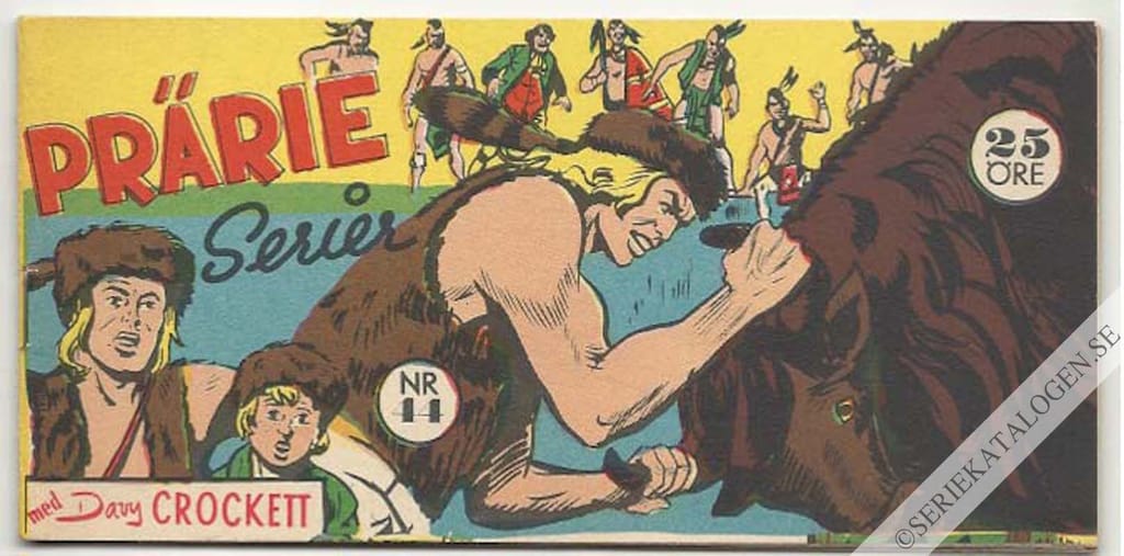 Framsida på Prärie-serier #44 (1958)