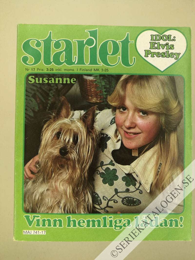 Framsida på Starlet #17 (1979)