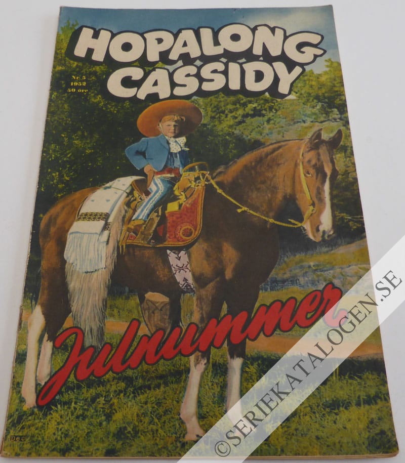 Framsida på Hopalong Cassidy #5 (1952)