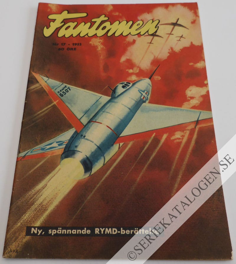 Framsida på Fantomen #17 (1955)