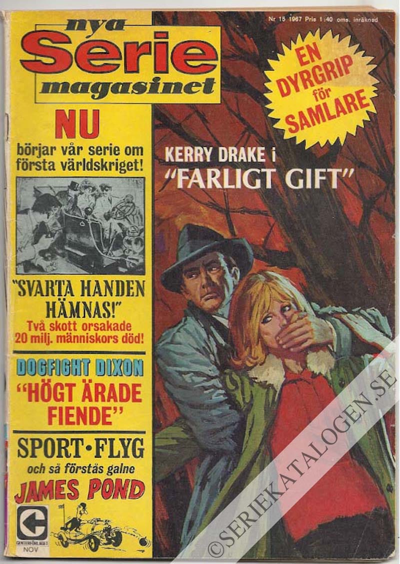 Framsida på Seriemagasinet #15 (1967)