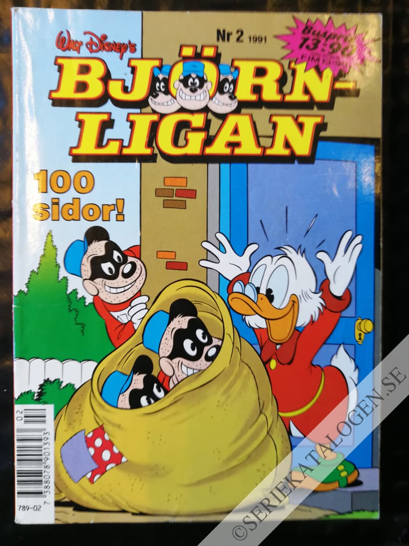 Framsida på Björnligan #2 (1991)