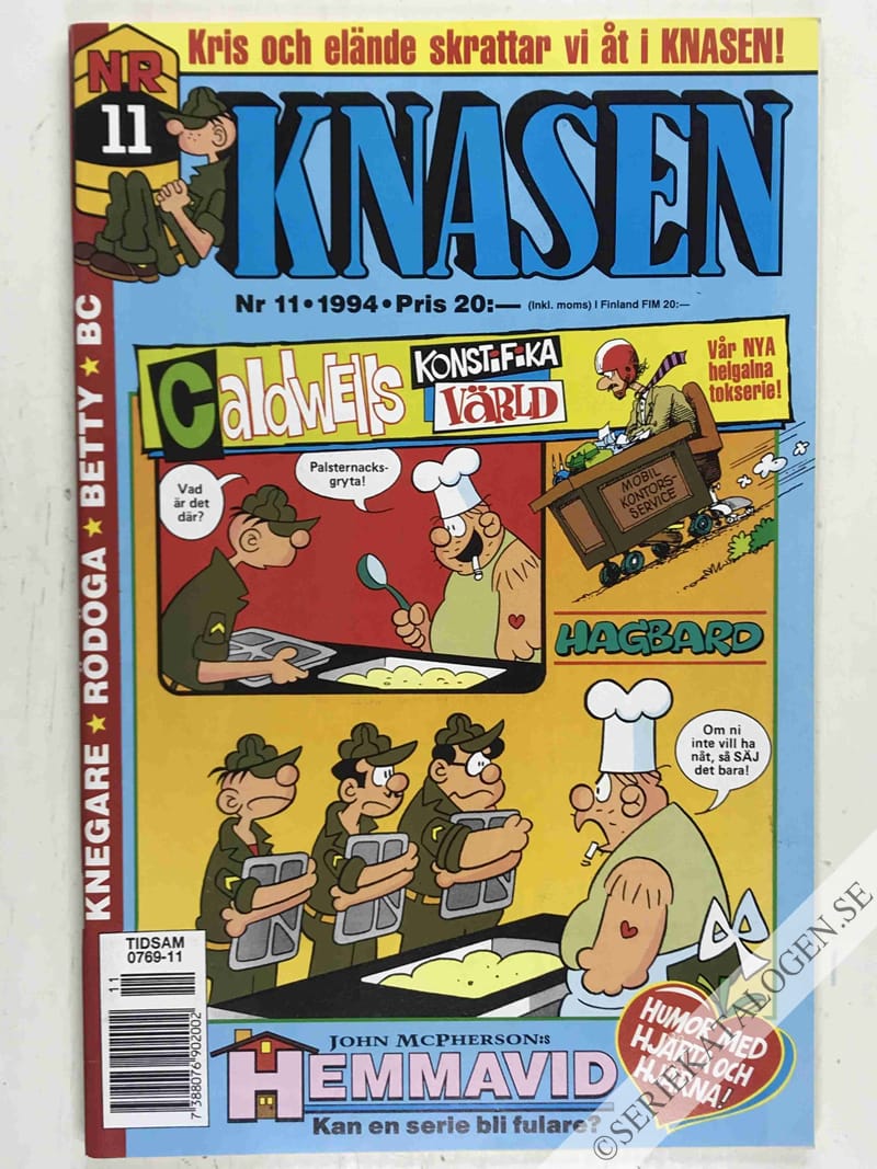 Framsida på Knasen #11 (1994)