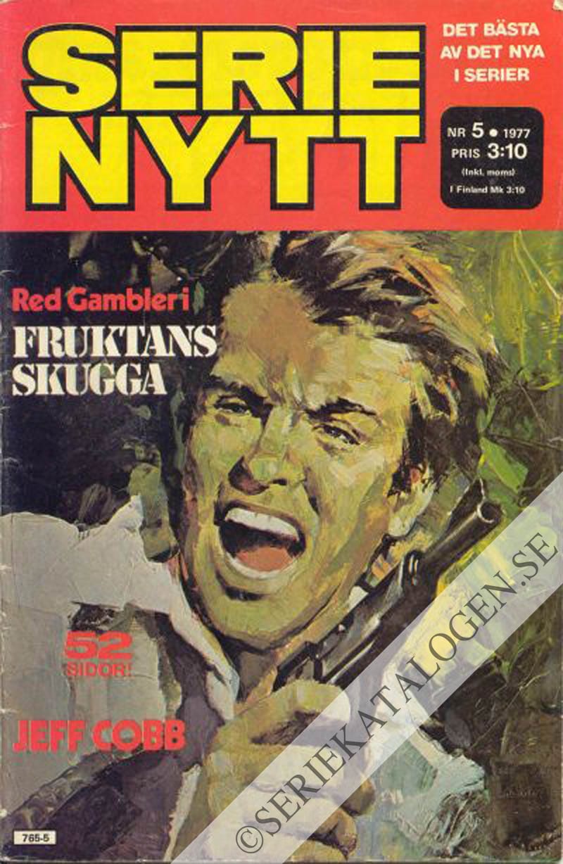 Framsida på Serie-Nytt #5 (1977)