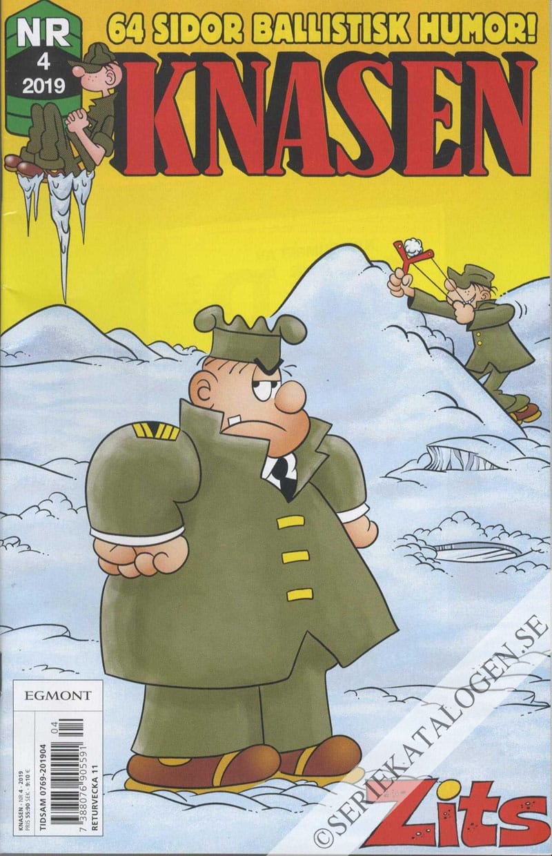 Framsida på Knasen #4 (2019)