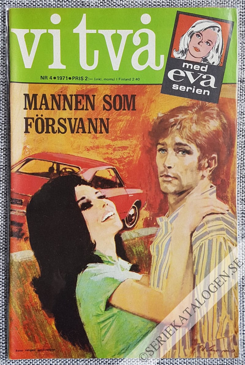 Framsida på Vi två #4 (1971)