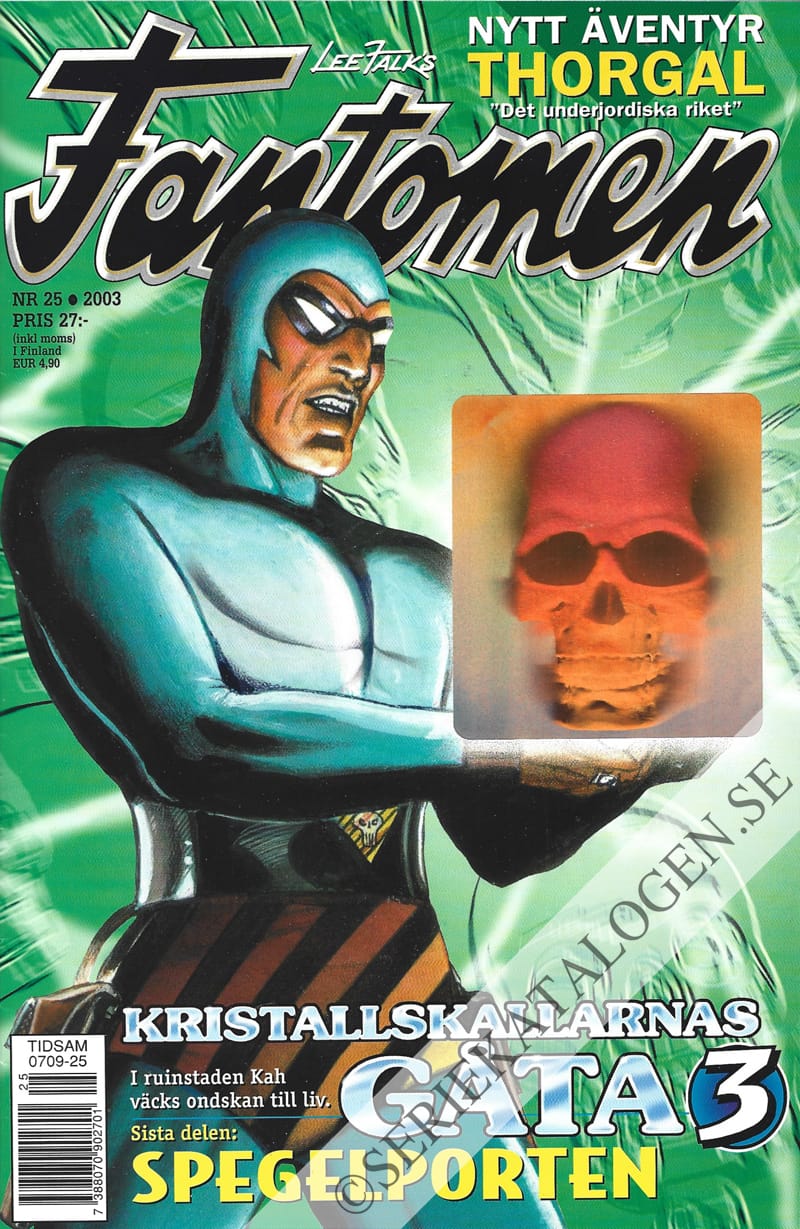 Framsida på Fantomen #25 (2003)