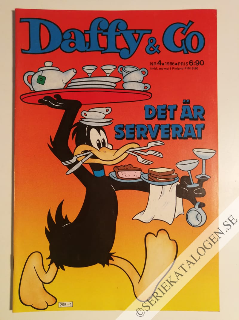 Framsida på Daffy & co #4 (1986)