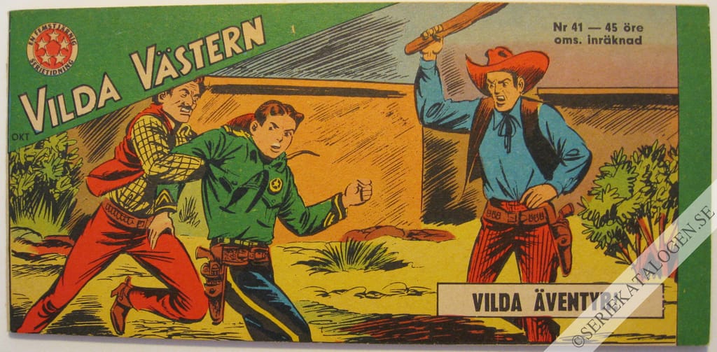 Framsida på Vilda Västern #41 (1966)