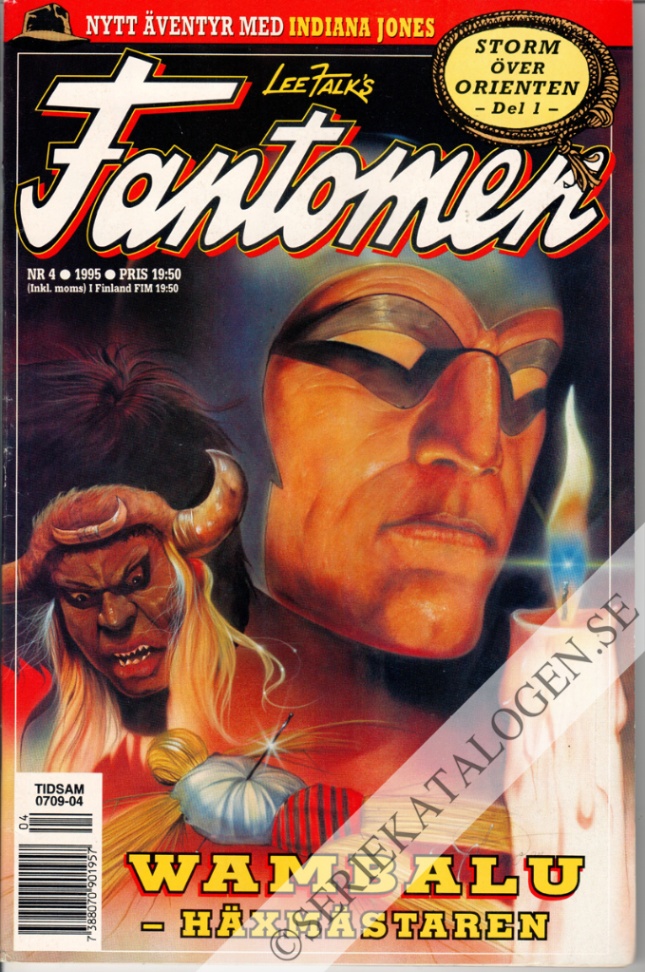 Framsida på Fantomen #4 (1995)