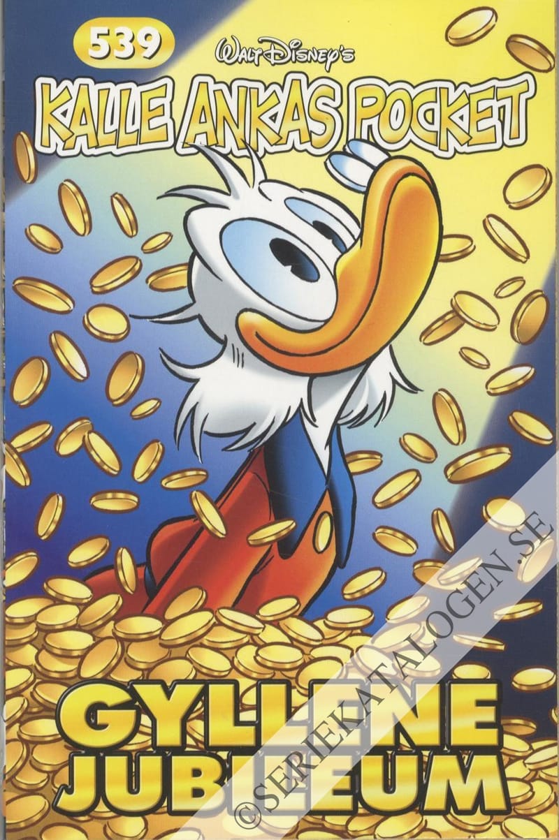 Framsida på Kalle Ankas pocket #539 - Gyllene jubileum (2022)