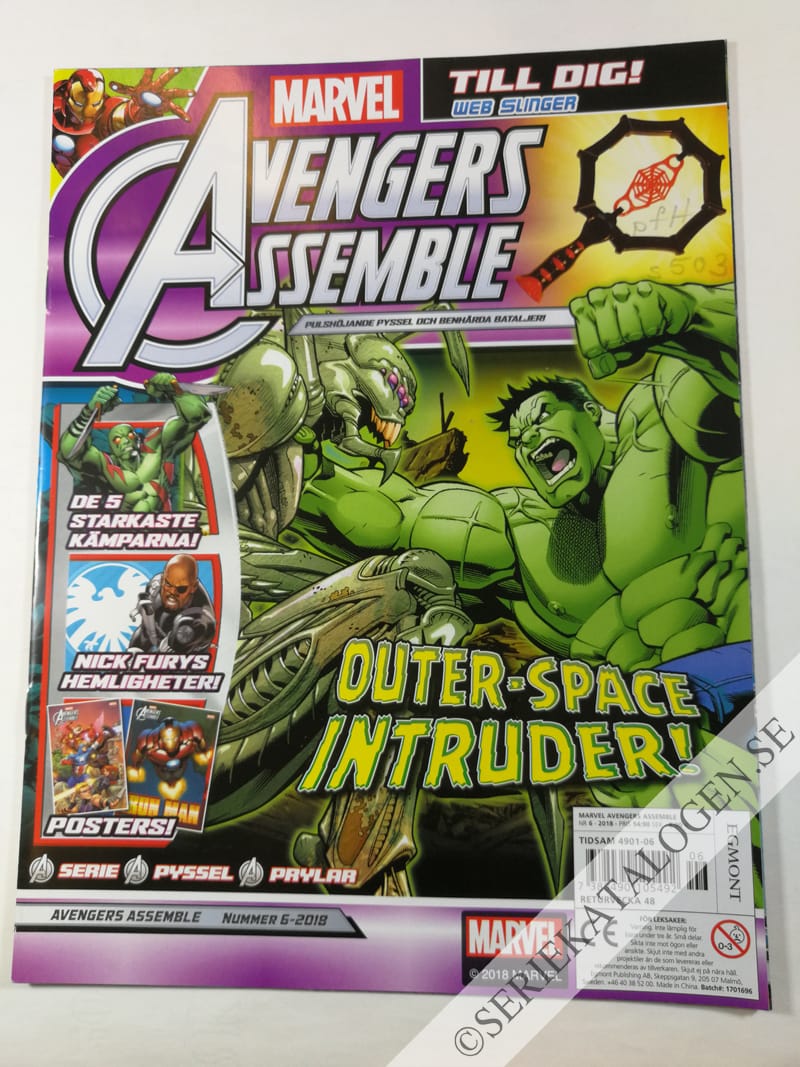 Framsida på Avengers Assemble #6 (2018)