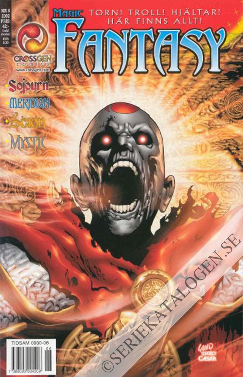 Framsida på Magic fantasy #6 (2002)