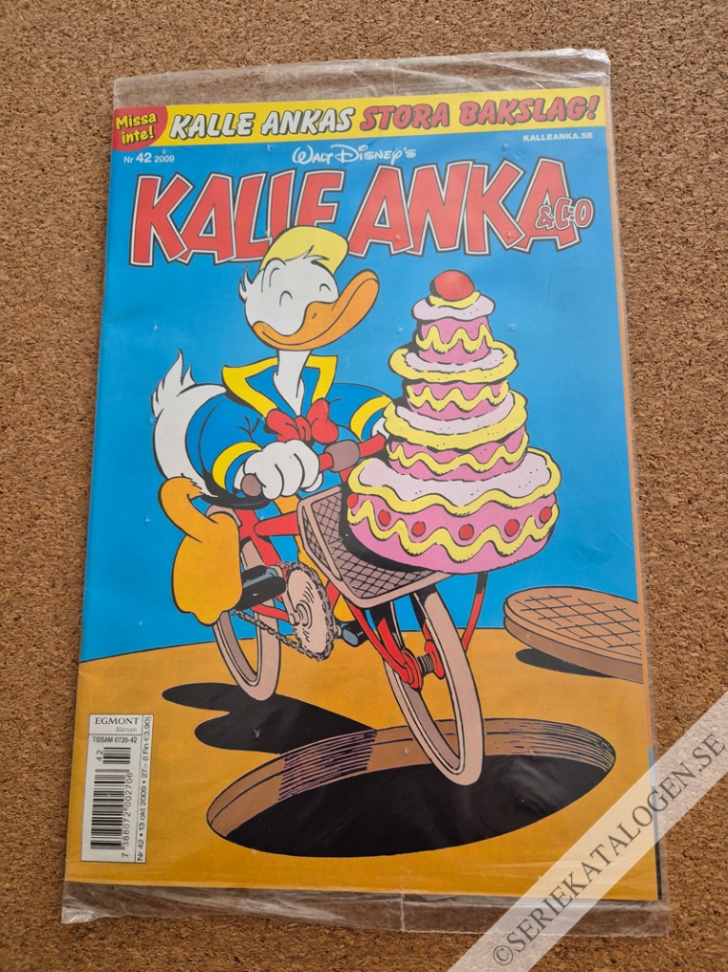 Framsida på Kalle Anka & C:o #42 (2009)