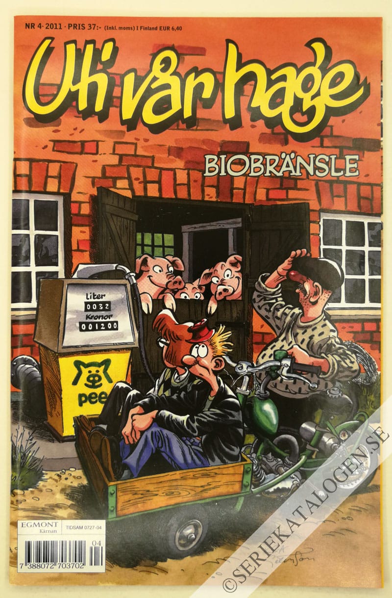 Framsida på Uti vår hage #4 - Biobränsle (2011)