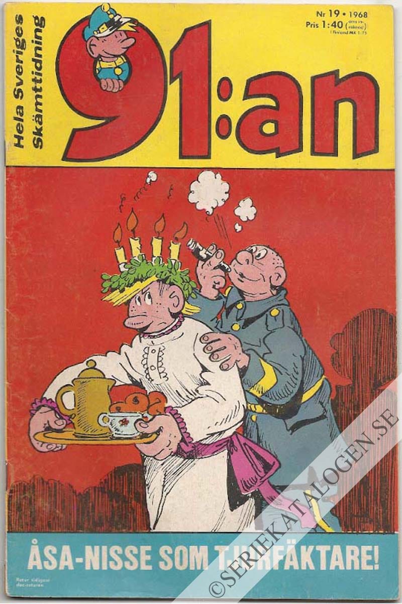 Framsida på 91:an #19 (1968)