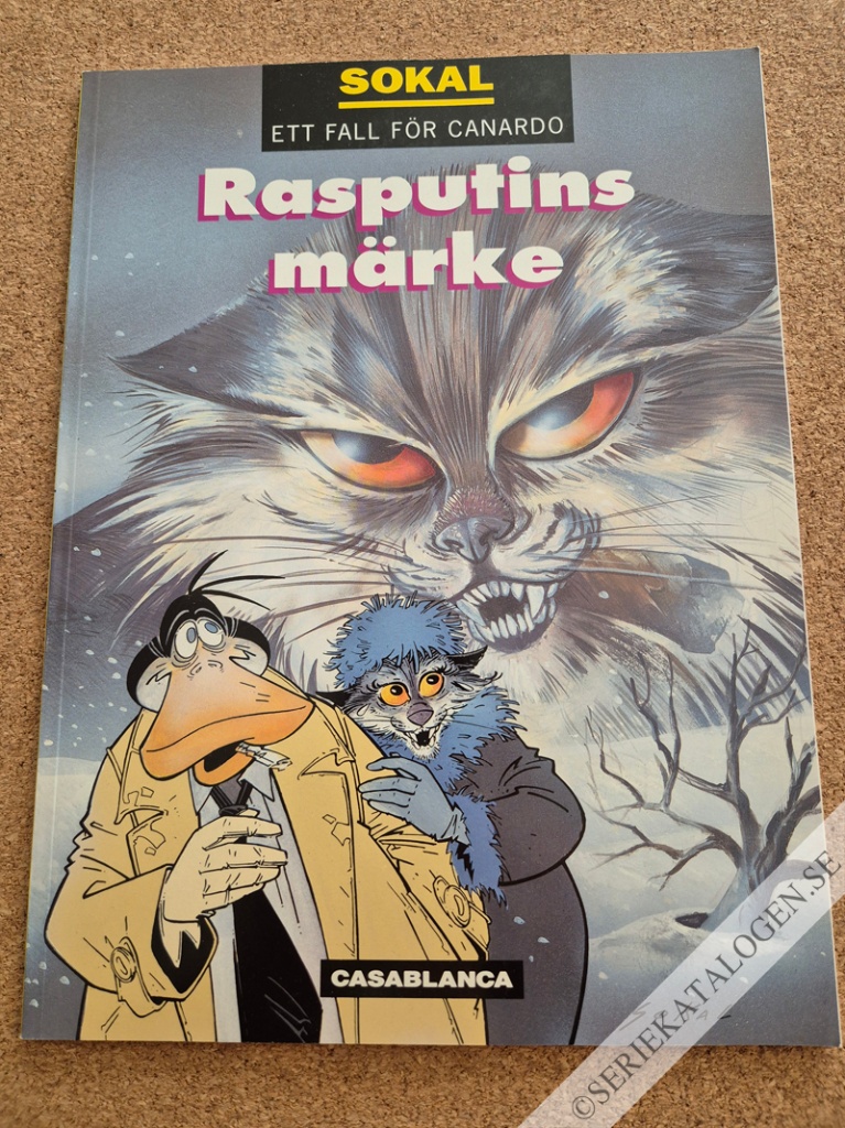 Framsida på Ett fall för Canardo Rasputins märke (1993)