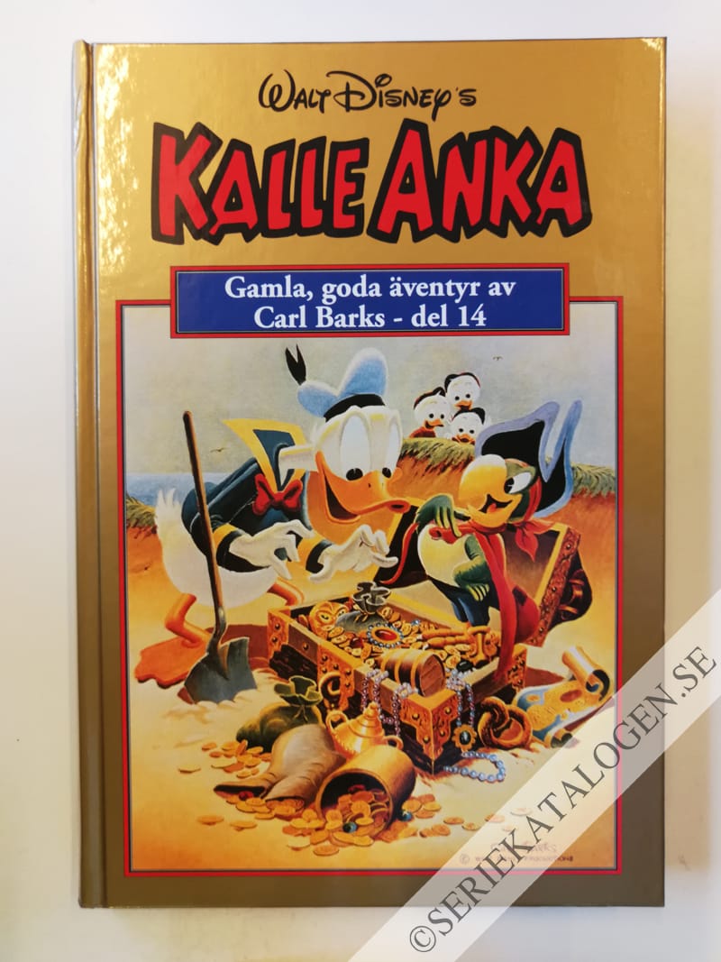 Framsida på Kalle Anka - gamla, goda äventyr av Carl Barks #14 (1997)