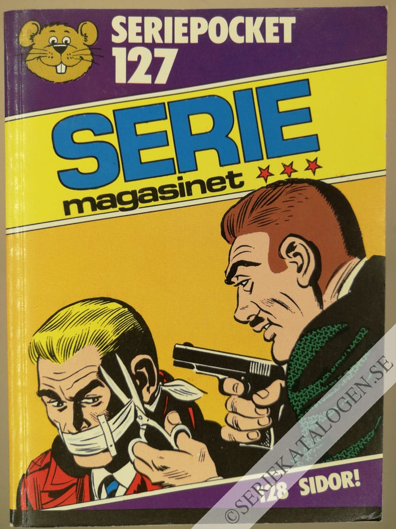 Framsida på Seriepocket #127 - Seriemagasinet (1983)